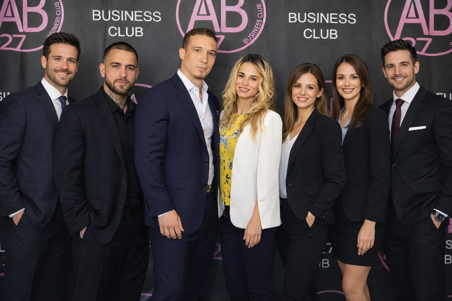 The Everywhere Ads team at a business networking event